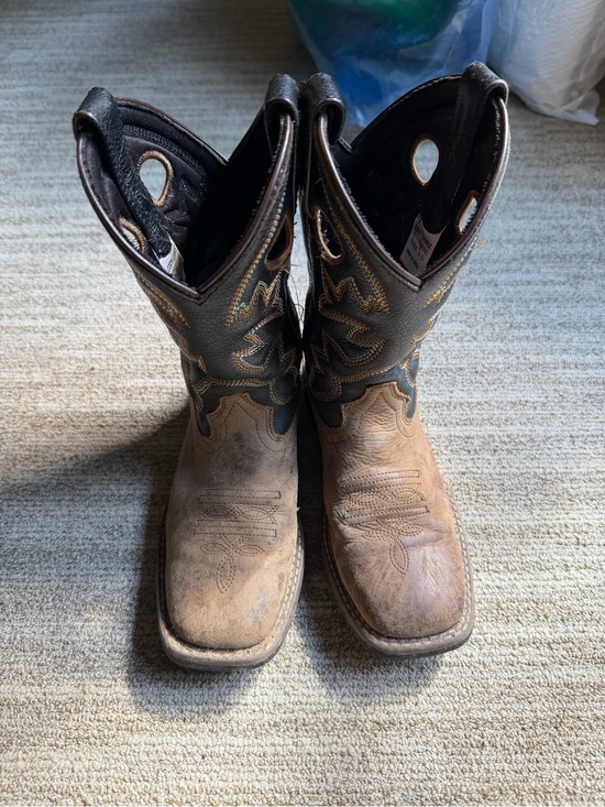 Cody James Other - Kids Brown and Dark Brown Western Pull-On Cowboy Boots
